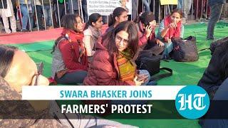 'Humbling day': Actor Swara Bhasker joins protesting farmers at Singhu border