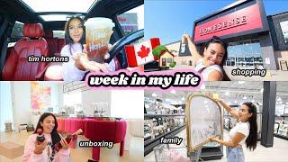 A Week in my life in Toronto  Shopping, Home decorating, Family & more