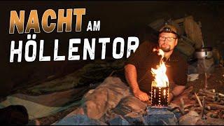 24h Biwak mit Gruselfaktor | Bushcraft Übernachtung Im Wald