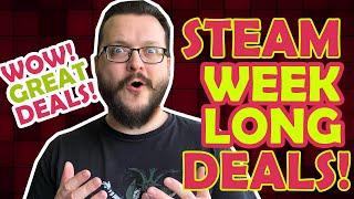 Steam WeekLONG Deals! 10 Great Games to KILL your Boredom!