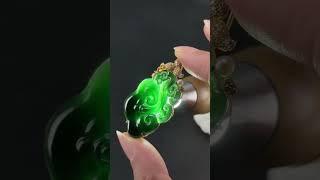 極品墨翠如意   | 頂峰翡翠 #珠寶 #首飾 #高品質 #頂峰翡翠 #jade #jewelry