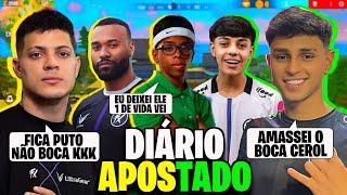 DIÁRIO APOSTADO! NOBRU ENCONTROU BOCA DE 09 E AMASSOU ELE! BOCA CHOROU! CEROL, GURAS E MANOMAX