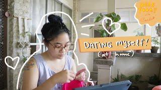 Dating myself at home + Preparing for my crochet collection release [Here Today with Coeli Ep. 8]