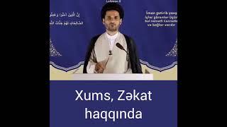 Xums, zəkat haqqında