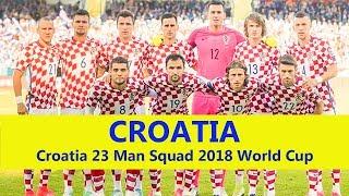 CROATIA 23 Man Squad World Cup 2018 | Croatia Football Team 2018 Squad