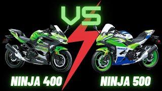 Ninja 400 Vs Ninja 500 - Kawasaki Lightweight Showdown | Is it worth the Upgrade?