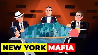 New York Mafia: What's happening to the Five Powerful Families? | Crime and Money Infographics