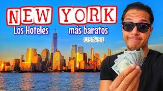 Los 6 HOTELES más BARATOS en NEW YORK  | UD$51 Dólares la noche.