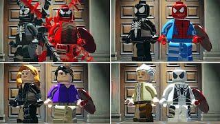 All Avenger & Spider Man Characters in LEGO Marvel Super Heroes