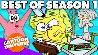 BEST of SpongeBob Season 1!  | Nickelodeon Cartoon Universe