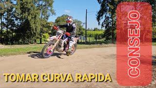 COMO TOMAR UNA CURVA RAPIDA EN RIPIO. CONSEJO TIPS