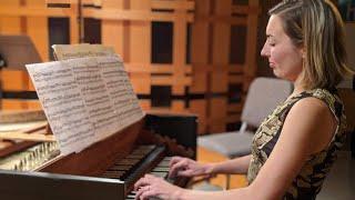 J.S. Bach - Harpsichord Concerto in D Major BWV 1054 | Anna Kislitsyna