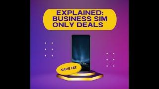 Business SIM-Only deals - can they save your business money?