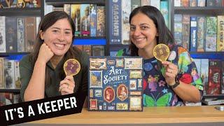 This game sold out SO fast at Essen Spiel - it's easy to see why  | Art Society Board Game Review