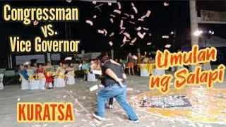 CONGRESSMAN Nonoy Libanan vs VICE-GOVERNOR Maricar Sison Gotesan  San Julian Fiesta 2023