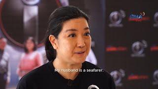 Kara David as a wife of a seafarer