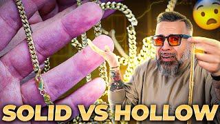 Solid Cuban Link Vs Hollow Cuban Link | Would You Buy 2 Hollow, Instead Of 1 Solid?