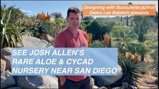 See Josh Allen’s Rare Aloe & Cycad Nursery Near San Diego