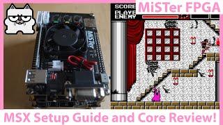 MiSTer FPGA DE10 NANO! MSX 2 Setup Guide and Review The OTHER Awesome Japanese Retro Gaming PC!