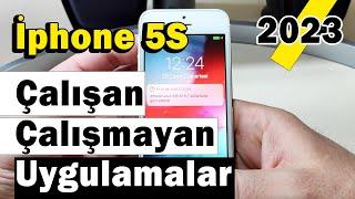 2023 || iphone 5S Çalışan ve Çalışmayan Uygulamalar