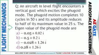 Basic Flight Dynamics with solved Q & A | Ms. Aishwarya Dhara