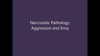 Narcissistic Pathology: Aggression and Envy   #narcissist #narcissisticabuse