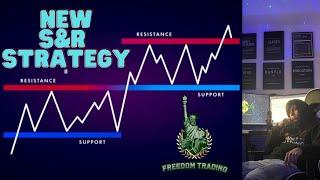 HOW TO USE NEW SUPPORT AND RESISTANCE STRATEGY AND MAKE $1,000/DAY!