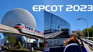 EPCOT 2023 Ultimate Tour & Experience w/ All Rides in 4K | Walt Disney World Florida March 2023