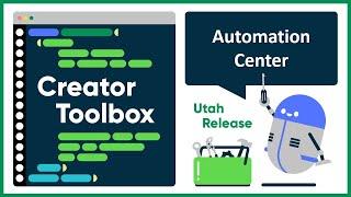 Automation Center | Creator Toolbox