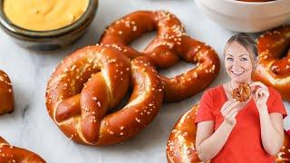 Super Soft Pretzels Made with Sourdough (Easy Instructions!)