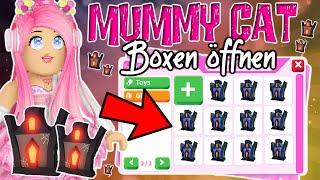 Ich ÖFFNE nur MUMMY CAT BOXEN  Adopt Me! Halloween 2021  Roblox DEUTSCH