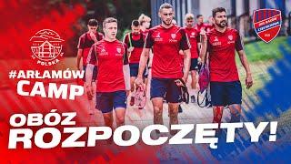 #ArłamówCamp 1 | Ambitne cele, konkurs rzutów wolnych i interwencja na Instagrama