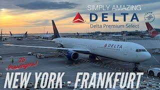 Trip Report | The rare B767-400ER! | New York - Frankfurt | Delta Premium Select | Boeing B767-400ER