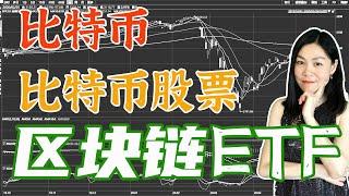 比特币及美股ETF分析：比特币和他的美股们，以及那些和区块链沾上边的ETF们。bitcoin and blockchain  ETFs