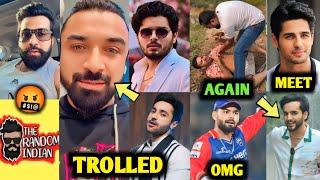 WTF! Ajaz Khan Trolled By Youtubers, Puneet Superstar, Rishab Pant, Fukra Insaan Meet Sidharth