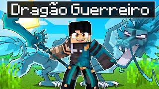 JOGANDO como um GUERREIRO DRAGÃO no Minecraft