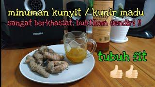 Kunyit / kunir madu resep kuno tradisional - Minuman herbal untuk daya tahan tubuh