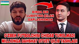 O'ZBEK FUTBOLCHISI JALOLIDDIN MASHARIPOV CHIDAB TUROLMADI MILLIONGA DAHSHAT OTVET QILIB TASHLADI