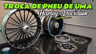 Cuidados ao trocar os pneus de uma Harley-Davidson - Dia a dia de oficina #23