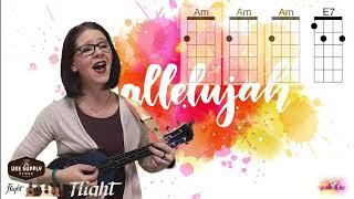 Ukulelen Tutorial : Hallelujah