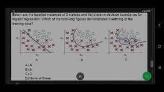 introduction to machine learning IITKGP  || WEEK-5 Quiz assignment Answers 5 2024 || NPTEL