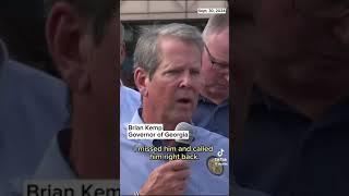 Trump's lies after Hurricane Helene debunked by President Biden (D) & Gov. Kemp (R)