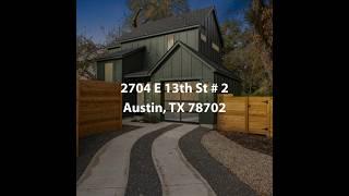 2704 E 13th St # 2 Austin TX 78702 | 2 Bedroom Home For Sale