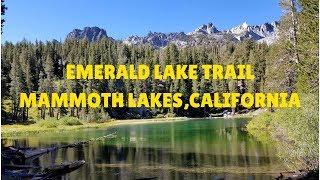 EMERALD LAKE TRAIL MAMMOTH LAKES CALIFORNIA