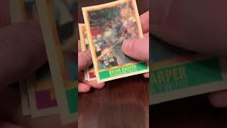 HOF HIT from 1990 Sportflics Baseball Pack! #shorts #junkwax #rippingpacks