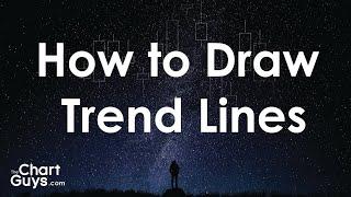How to Draw Charts: Trend Lines for Beginners