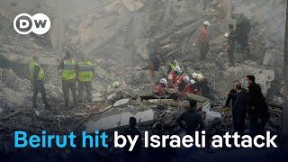 Israeli strike kills several people in Lebanon | DW News