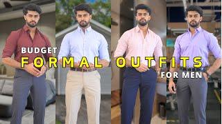 BEST FORMAL OUTFIT COMBINATIONS  | STYLISH OFFICE OUTFITS FOR MEN