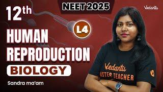 Human Reproduction L4 | Class 12 Biology | NEET 2025 | Sandra Ma'am