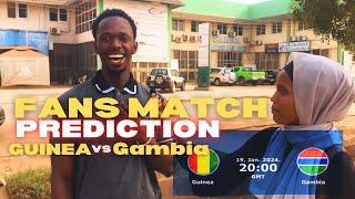 Guinea VS Gambia Match Prediction